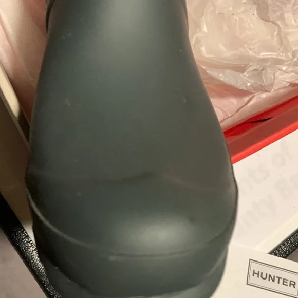 Hunter Women’s original back adj short boots Size 7 color Firth/Atlantis - Picture 7 of 15